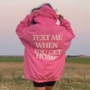 Lonely ghost pink hoodie XL